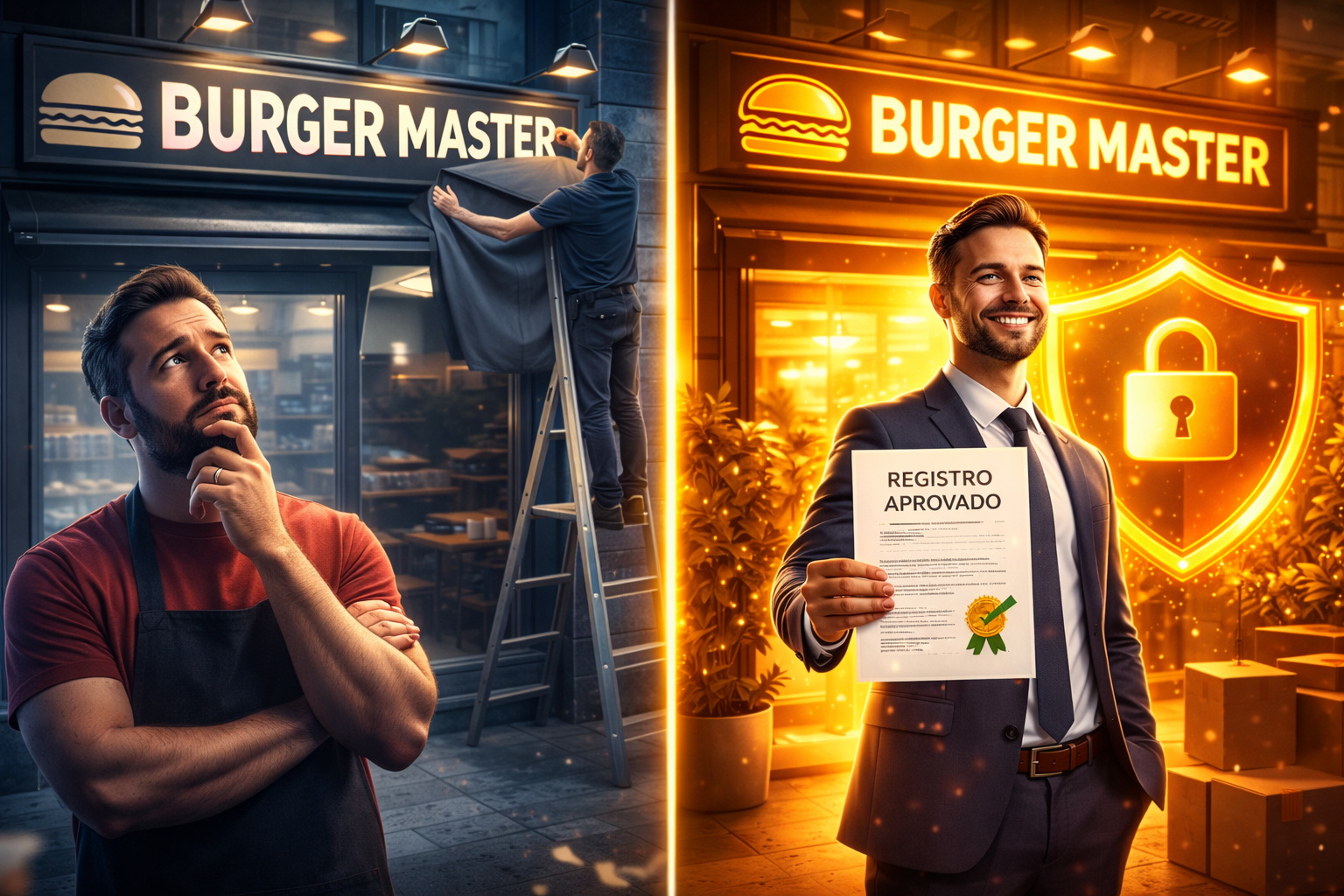 Minha lanchonete precisa de registro de marca