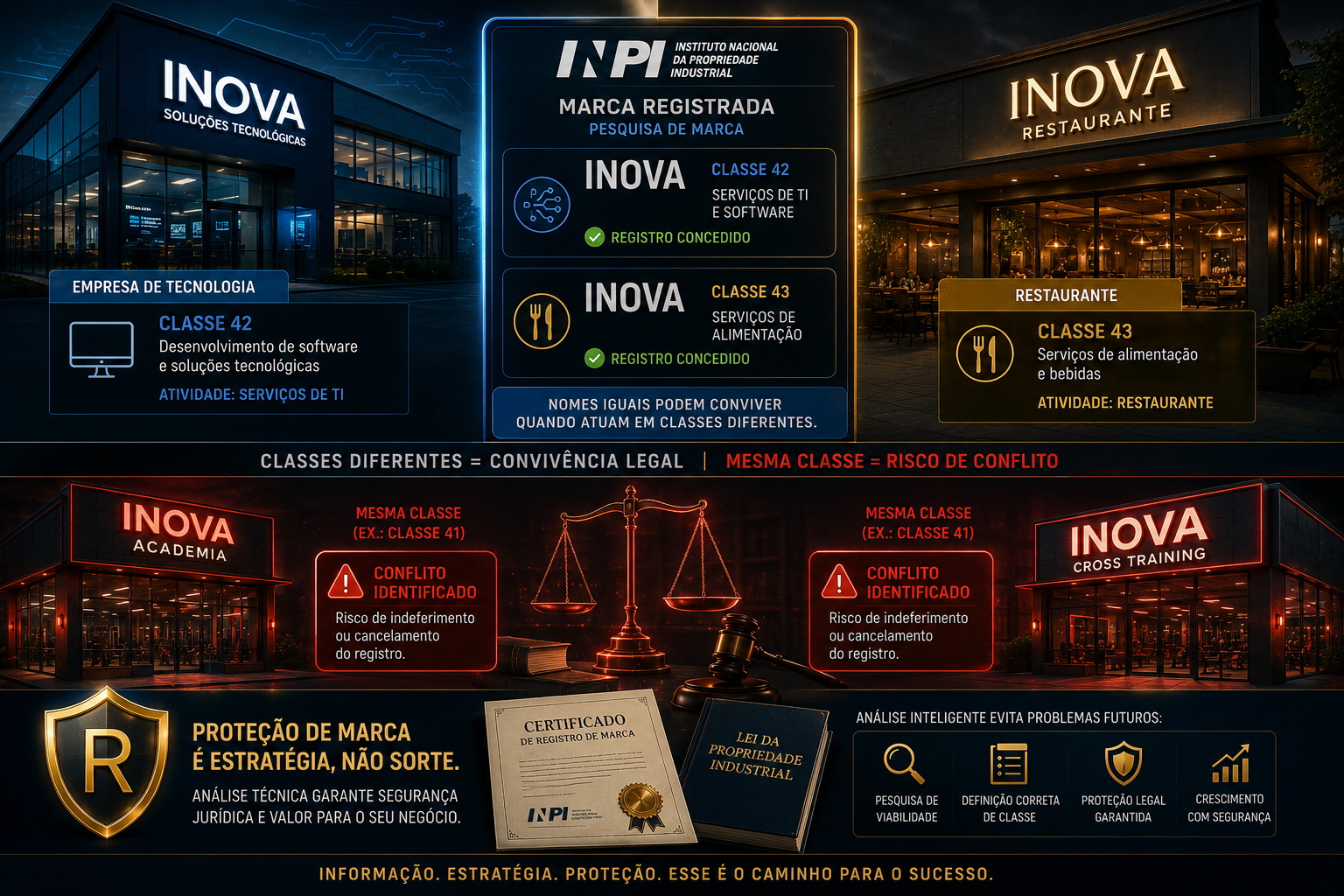 Duas empresas podem ter marcas com o mesmo nome?