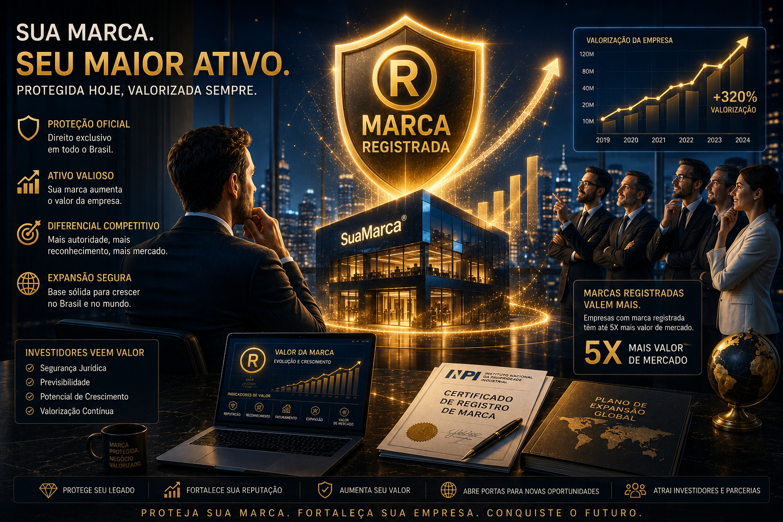 Marca Registrada: O Ativo Invisível Que Valoriza Seu Negócio em Até 300%