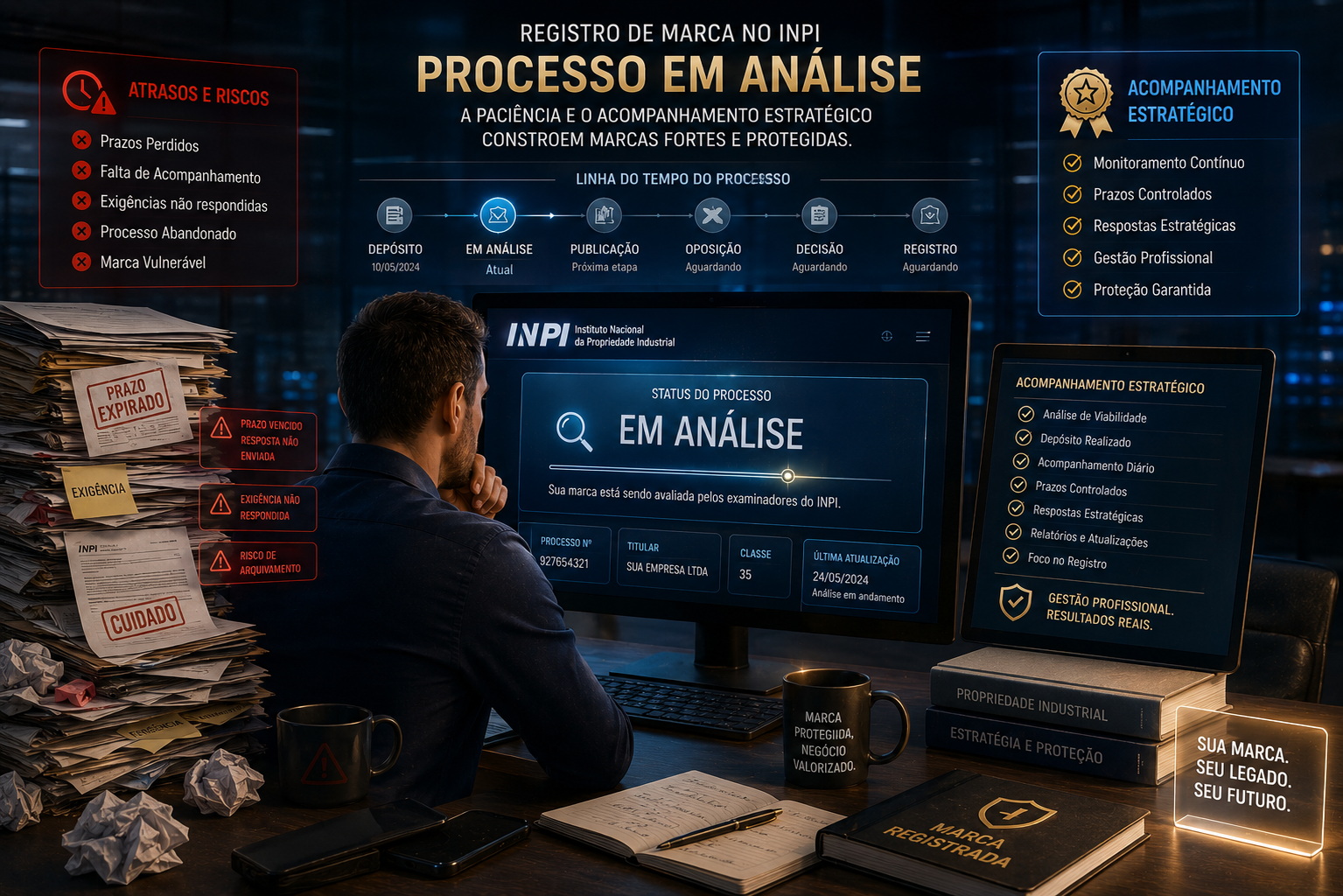 O Silêncio do INPI Não é Aprovação: Entenda os Prazos Reais e Como Evitar Atrasos