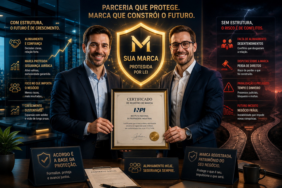 Uma marca pode ter múltiplos titulares (donos)?